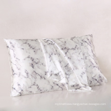 Printed Silk Pillowcase 100% Organic Pure Mulberry Wholesale Bedsure Satin Pillowcase for Hair and Skin